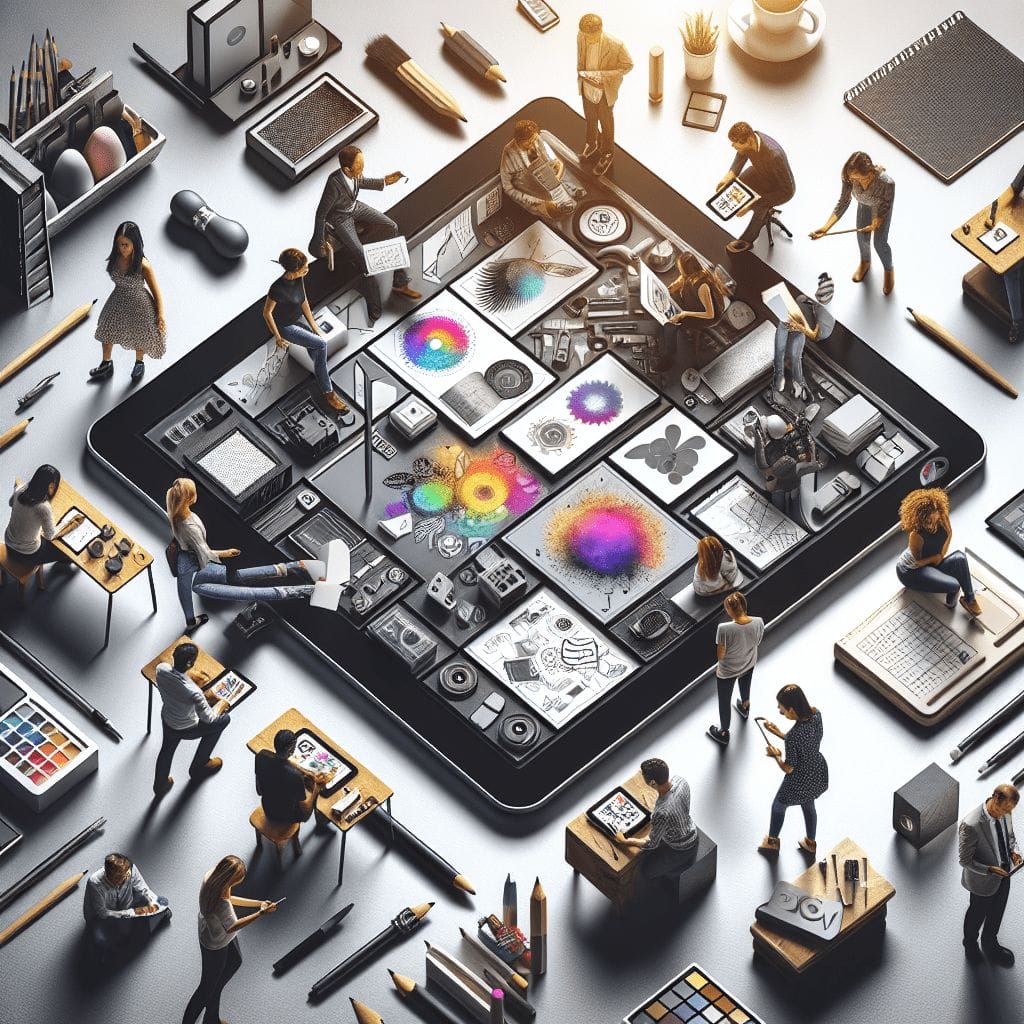 The Impact of a Folding iPad on Digital Creativity: Embrace or Dismiss?